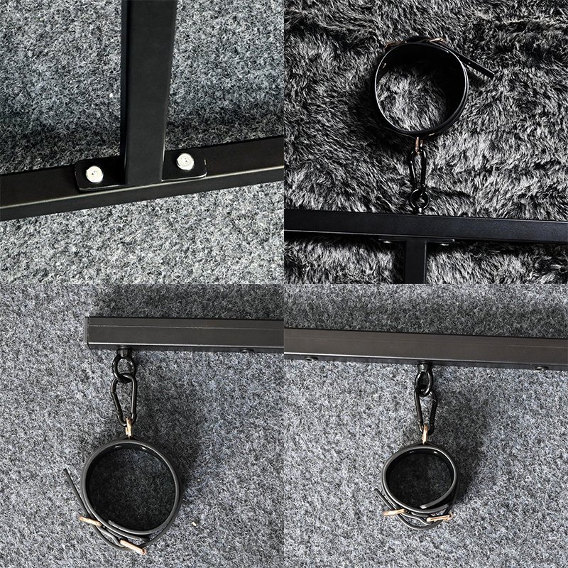 BDSM Steel Bondage Pillory for Nneck Wrist & Ankle Joint restraints - Image 7