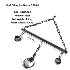 SM BDSM Steel Furniture Bondage Pillory Hanger