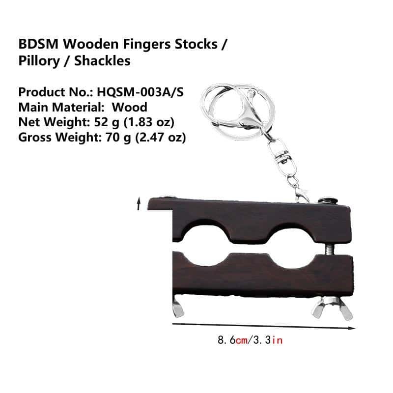 BDSM Wooden Fingers Stocks/Pillory/Shackles - Image 4
