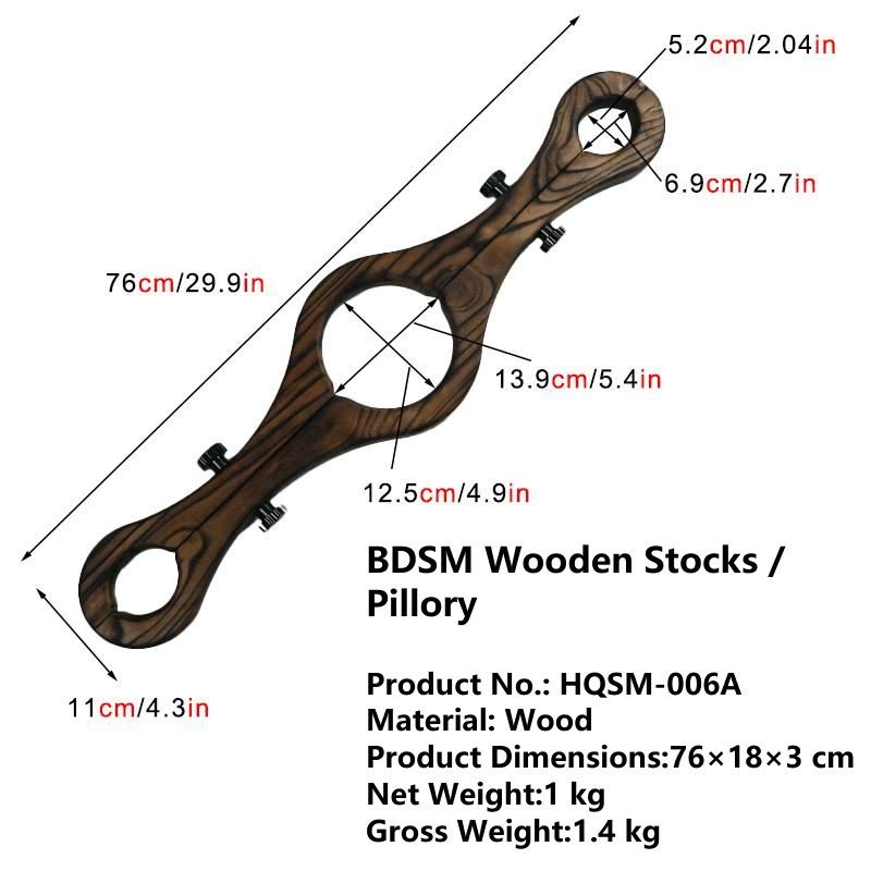 BDSM Wooden Stocks / Pillory - Image 4