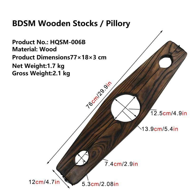 BDSM Wooden Stocks / Pillory - Image 5