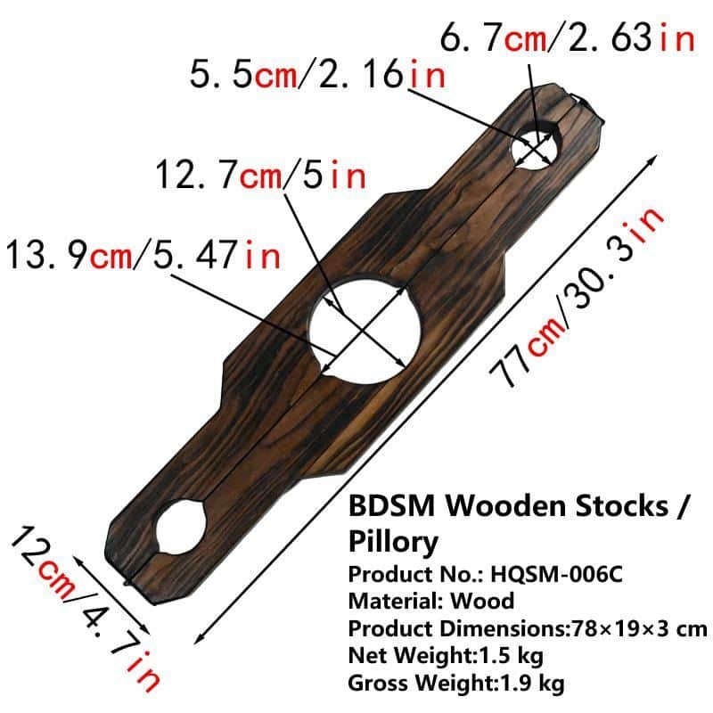 BDSM Wooden Stocks / Pillory - Image 6